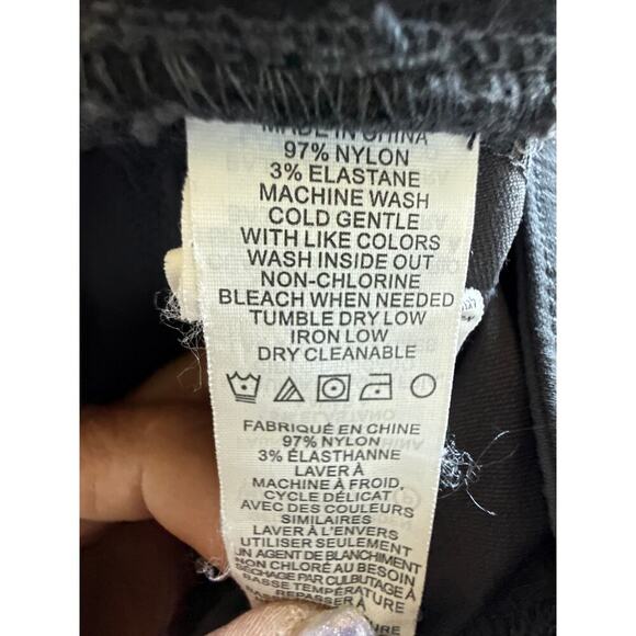 PrAna Women's 8 Halle Convertible Nylon Stretch Charcoal Gray Hiking Pants - Picture 13 of 13